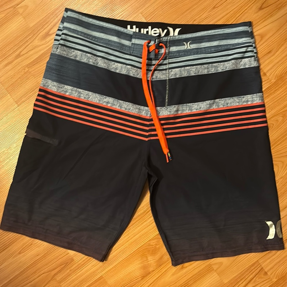 Hurley Multicolor Striped board shorts